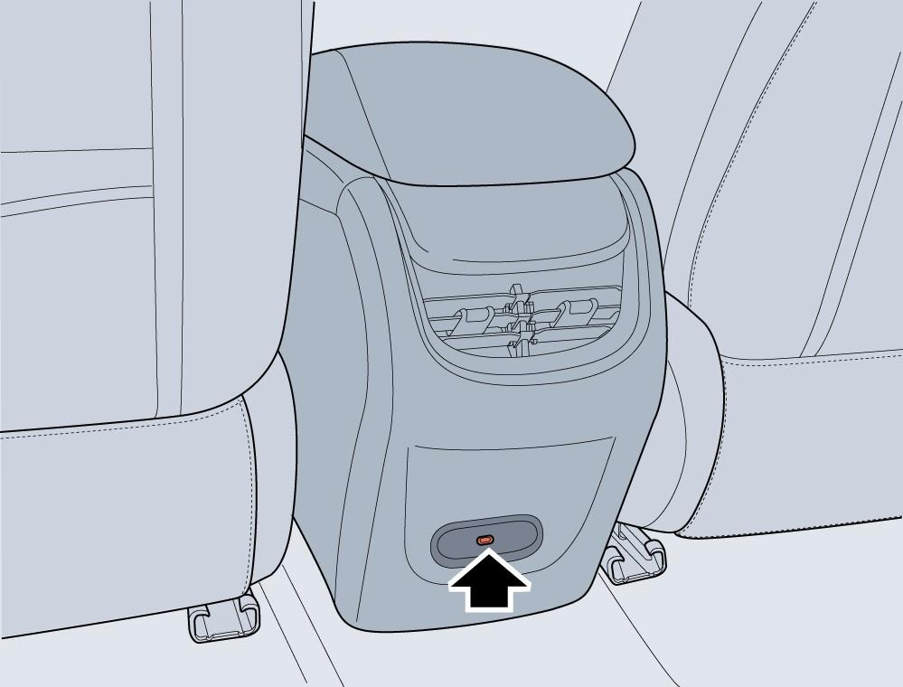 Illustration: Rear Console Power