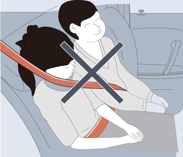 Illustration: How Children Use Seat Belts
