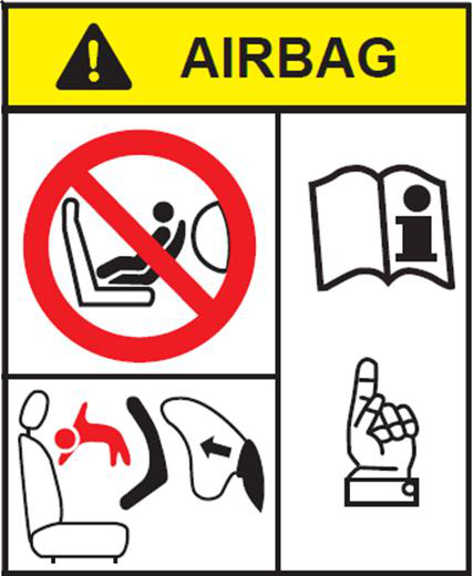 Illustration: Warnings and Instructions on Use of Child Restrain