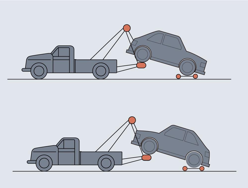 Illustration: Suspended Towing